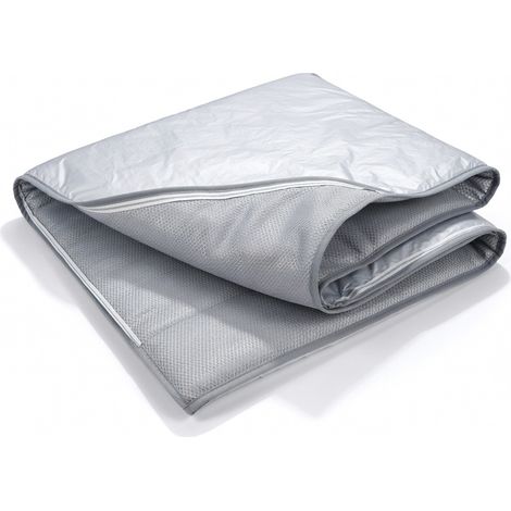 Surmatelas anti-humidité 90x200 cm lit étudiant pliable sol (1/5)