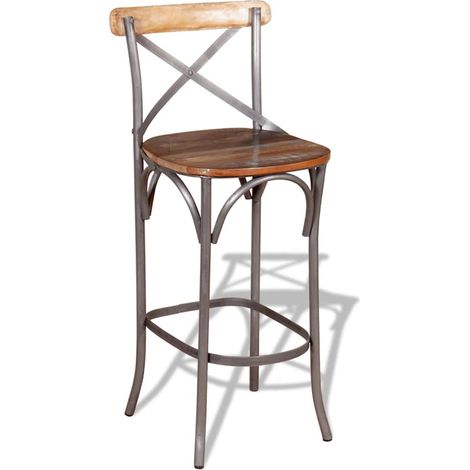 Maison Exclusive - Barhocker Altholz Massiv (1/5)