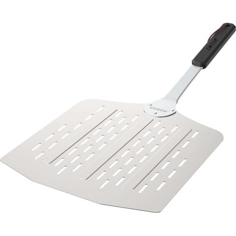 Pizza scoops Pelle à pizza avec trous Aluminium 66 cm argent/noir - Cozze (1/5)
