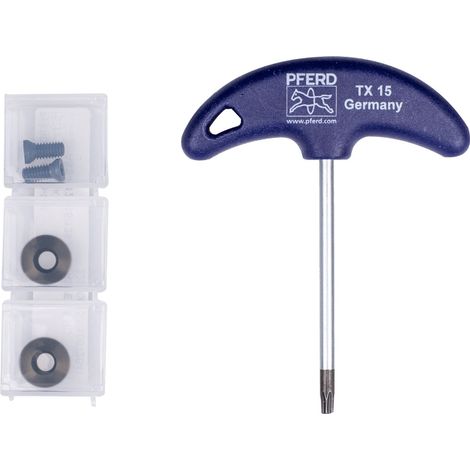 PFERD TOOLS Zubehör für ALUMASTER F115/125, Ersatzteil-Set HICOAT (1/2)