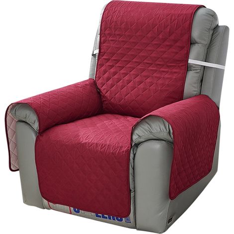 Housse De Canapé Réversible - Imperméable - Pour Canapé Recliner - Lavable En Machine - Protection Contre Les Animaux Et Enfants - 1 Pièce (1/5)