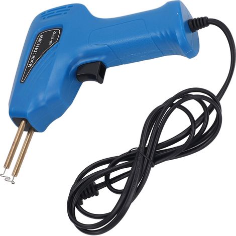 Pistolet de soudage plastique pour réparation de pare-chocs, norme européenne 200V-240V, bleu. (1/5)