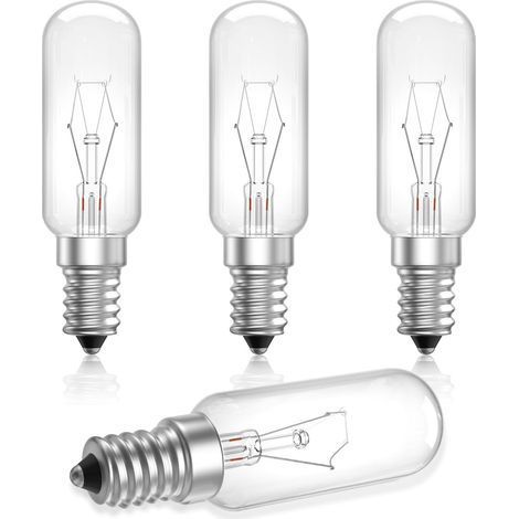 Lot de 4 Ampoule E14 28W Variateur Blanc Chaud 2700K pour Hotte Aspirante Frigo (1/5)