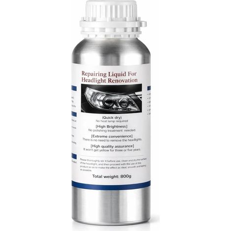 Nettoyer Produit De Phares Pour Auto et Moto Pour Oxydation/Jauni/Rayures/Flou (1/5)