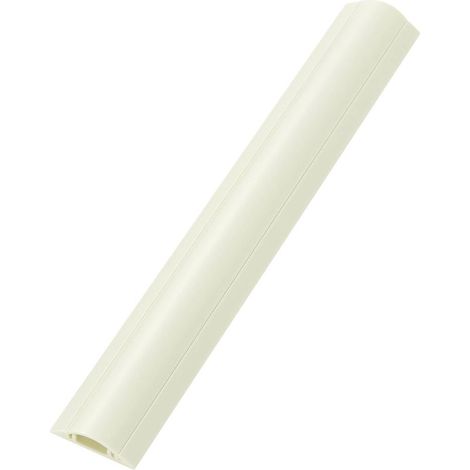 Protège-câbles PVC blanc TRU COMPONENTS TC-RDAR30AMWWM203 1592915 Nombre de canaux: 1 Longueur 1000 mm 1 pc(s)