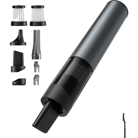 Aspiradora, motor sin escobillas, funcionamiento inalámbrico, gris oscuro. (1/2)