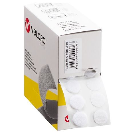 Pastilles marque VELCRO® - boîte de 200 (1/5)