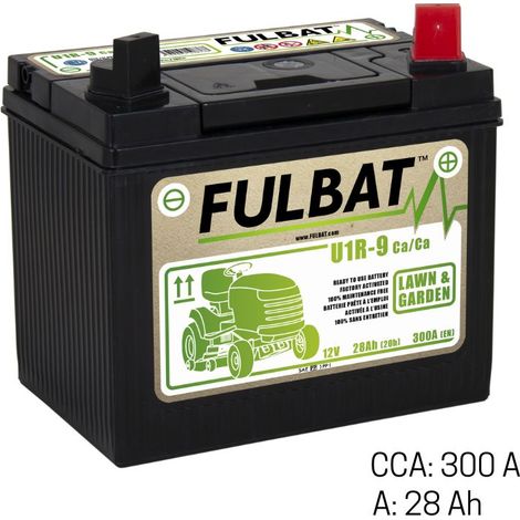Oleo Mac – Batterie tondeuse AGM 12V 24Ah 280A – Technologie scellée – Sans entretien – Pour démarrage moto et tondeuse
