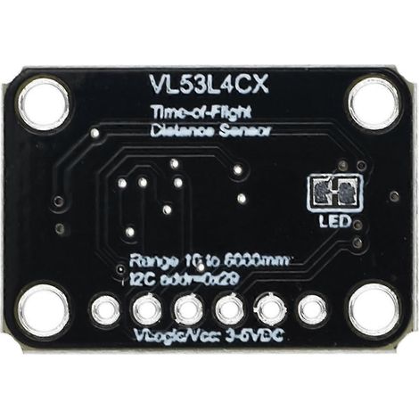 Module de capteur de temps de vol VL53L4CX, mesure de distance de 1 à 6 000 mm, carte télémétrique de temps de vol haute précision (1/5)