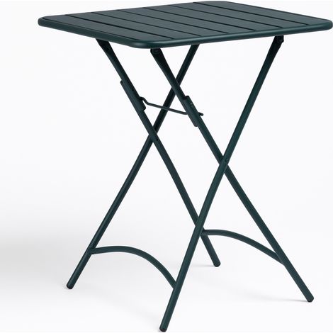 Tavolo da cucina quadrato 60x60 cm pieghevole in acciaio Janti SKLUM (1/5)
