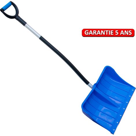 Ergonomischer Schneeschieber 545 x 370 mm – Aluminiumgriff – Kunststoffgriff OUTILS PERRIN