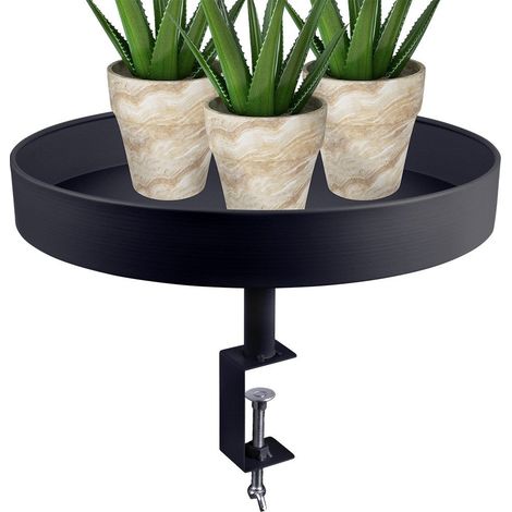 Vassoio Decorativo con Morsetto 36x26 cm Nero H&S Collection (1/5)