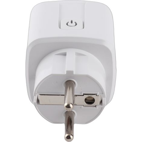 Enchufe inteligente WiFi tipo E: Adaptador de control remoto con conectividad Alexa/IFTTT, temporizador inteligente y monitorización de energía, compatible con Europa (16A, PC V0) (1/5)
