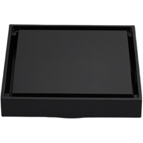 Black concealed floor drain (1/5)