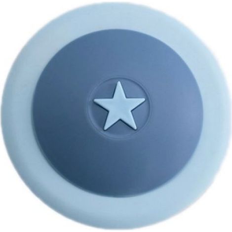 Couvercle désodorisant filtre évier - TPR - Bleu - 10 cm - Interrupteur poussoir (1/5)
