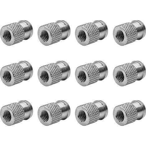 Embouts filetés M8 – Lot de 12 pièces – Fixation solide pour connecteurs personnalisés – Installation facile et durable – Qbrick System