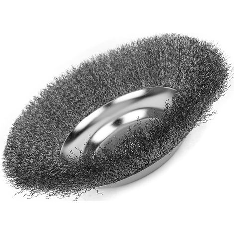 Stahldraht-Rasentrimmer-Bürstenkopf-Ersatzzubehör, Gartenbedarf, 6 Zoll (1/5)