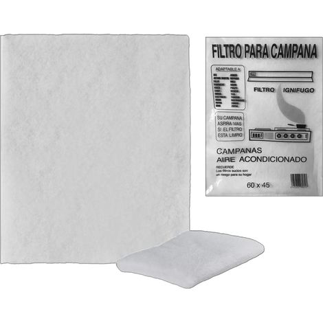 Filtre en manteau pour hotte universelle 60x45 cm