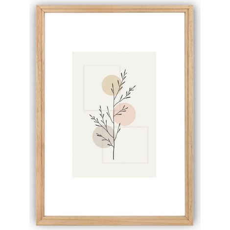 Klassischer Bilderrahmen Solo natur Klassischer Bilderrahmen One Art Solo 40x50 cm natur 1 Stück. (1/4)