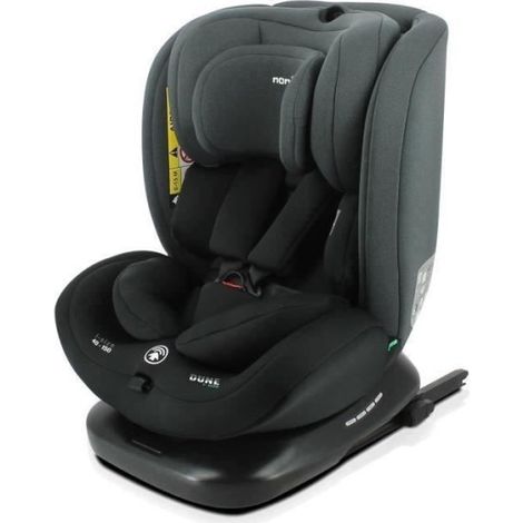 Siège auto isofix DUNE R129 – Groupe 0/1/2/3 – De 0 à 10 ans – 40-150 cm – Inclinable et pivotant 360° – Têtière réglable – Nania (1/3)