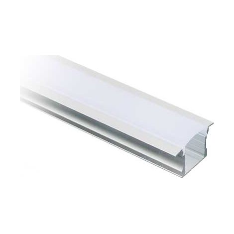 LED Strip Mounting Kit with Diffuser Aluminum 2000 2315.5mm Milky