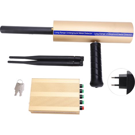 Détecteur de métaux souterrain professionnel pour or, diamant et trésor, portable avec sonde de recherche, prise UE 110V-240V (1/5)