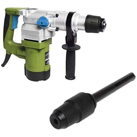 C45025 Adaptateur de mandrin SDS Max vers SDS Plus - Outil rapide pour Bosch Makita et autres marteaux rotatifs et de démolition