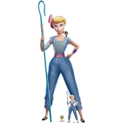 Figurine en carton Toy Story 4 - La Bergère couleur Blue Jeans Hauteur 152 CM