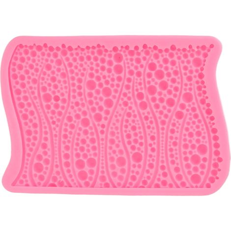 Moule silicone écorce d'arbre pour fondant, tapis texture arbre, matelas impression gâteau, fournitures décoration pâtissière (1/5)