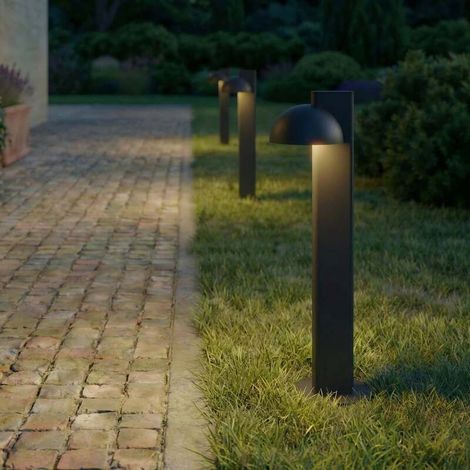 [GEBRAUCHT] B-Ware Lucande Wegeleuchte Außenleuchte LED Wegelampe Velira schwarz Gartenleuchte (1/2)