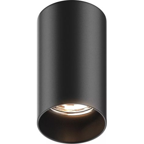 Deckenspot, schwarze Öse, 1xGU10, 50W, Tuba Zuma Line (1/4)