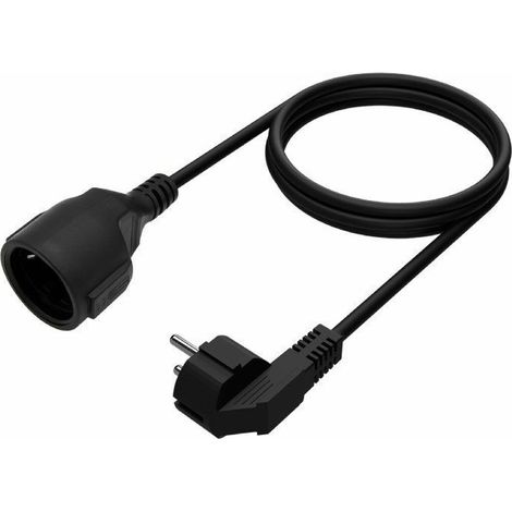 Cavo Prolunga Aisens A132-0600 Nero 2 m (1/2)