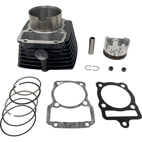 Motorcycle cylinder kit, compatible with piston parts of the Vento Screamer 300 and Thunderstar 300 models (1/4)