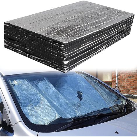30pcs Coussins d'isolation Acoustique de Voiture, Isolation Acoustique et Isolation Thermique, Feuilles d'amortissement Acoustique Silencieuse Morte, Camionnette et Camping-car (1/5)