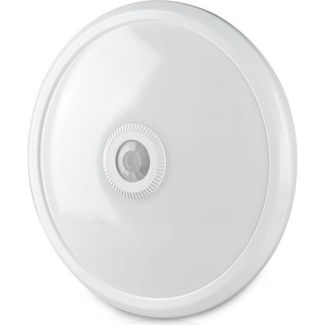 Plafoniera Led 12W circolare con sensore di movimento infrarossi V-TAC VT-13 (1/5)