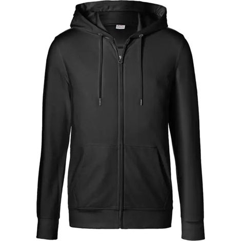 [NEUWERTIG] B-Ware Kübler Kapuzenjacke Sweatjacke Hoodie Schwarz Arbeitsjacke Baumwolle Größe Xxl