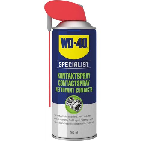 Utensile per elettricista WD-40 specialist contact cleaner spray 400 ml non conduttivo