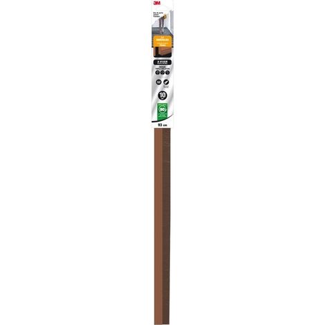 Premium Türboden zum Anschrauben für unregelmäßige Böden, L.93 cm, braun 3M