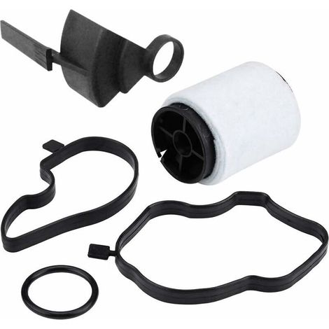 -Filtre de séparateur de soupape de reniflard d&39huile de carter de voiture pour la série 3 E46 320D E39 520D 530D 11127793164 (1/5)
