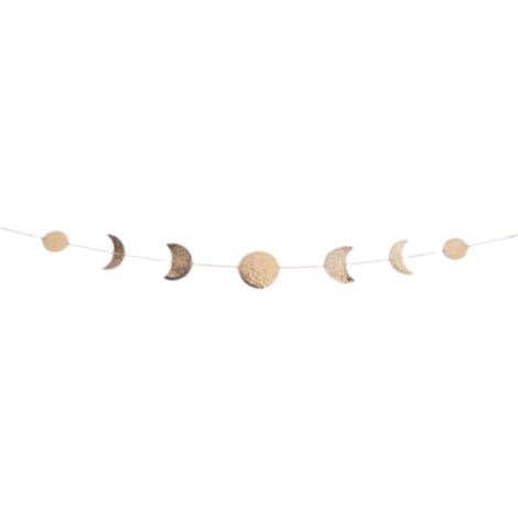 Lune décorations murales décorations Fait à la Main martelée détailler Boho Accents décorations Phases de la Lune Wall Art Hanging Phases de la Lune Mur (1/5)