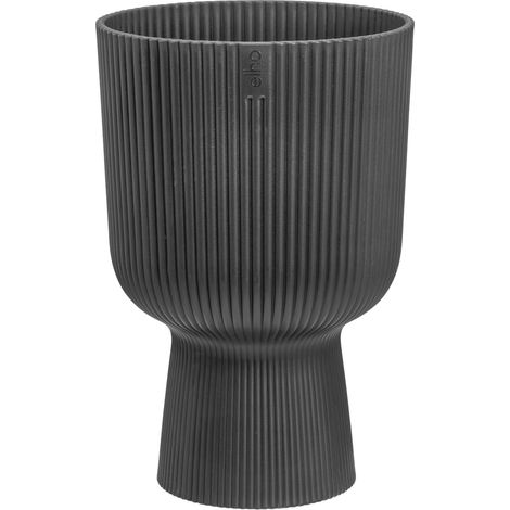 Vaso Fioriera Vibes Fold Coupe D 14 x H 21 cm Antracite ELHO
