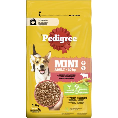 Pedigree Hundetrockenfutter Adult XL 1,4 kg Geflügel & Gemüse (1/2)