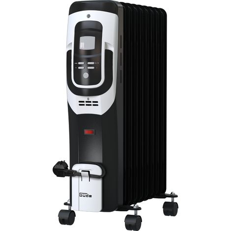 Güde Ölradiator Elektroheizung OR 2500-11 DT 11 Rippen 2500 W 30 dB 3 Heizstufen (1/5)
