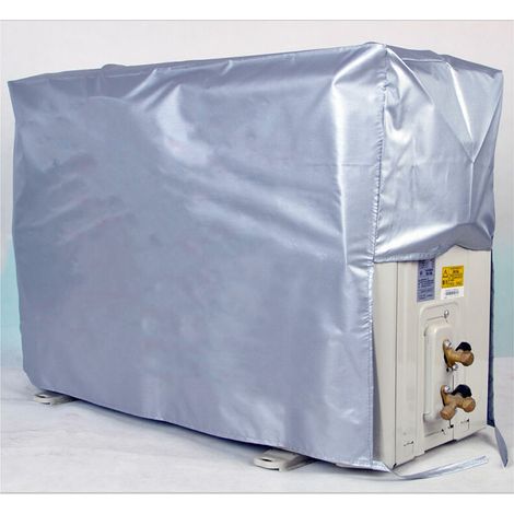 Housse de climatiseur extérieur imperméable, anti-poussière, lavable, anti-neige, sac de nettoyage, résistante à la pluie, 88 x 58 x 55 cm-AquaForge (1/5)