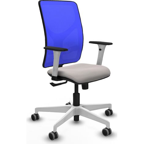 Sedia da ufficio piqueras y crespo La Motilla pelle sintetica blu (1/2)