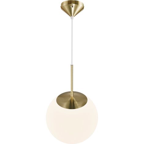 Suspension GRANT 25 Verrerie Laiton, H.40 - IP20 - E27 /Nordlux Intérieur (1/5)