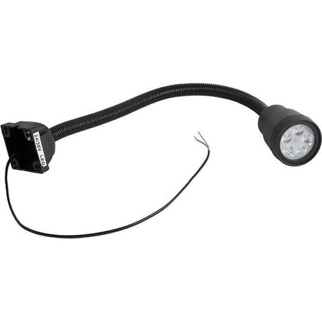 Éclairage de travail LED haute qualité pour machines-outils, lampe pour poinçonneuses et meuleuses, tige souple (1/5)