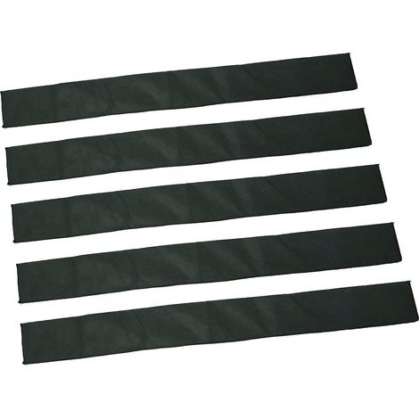 Lot de cinq sacs anti-inondation ultra-résistants, hautement absorbants, fabriqués en tissu non tissé, offrant une protection supérieure, adaptés aux portes de garage, sous-sols, pièces, etc. (1/5)