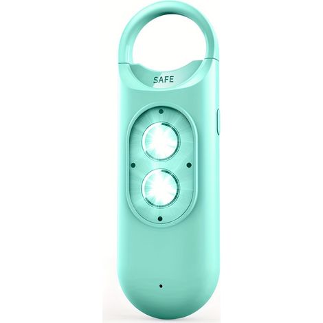 Alarme personnelle 130 dB, alarme d'urgence rechargeable par USB, dispositif de sécurité pour la protection personnelle des femmes et des personnes âgées (FMY) (1/5)