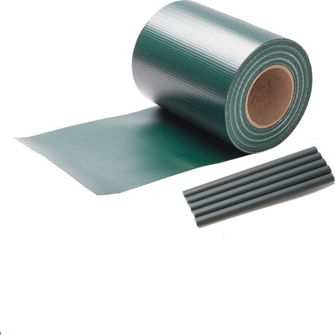 SWANEW Schermo per la privacy del giardino resistente alle intemperie Recinto del giardino PVC verde 70mx19cm (1/5)